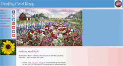 Desktop Screenshot of healthy-mind-body.com